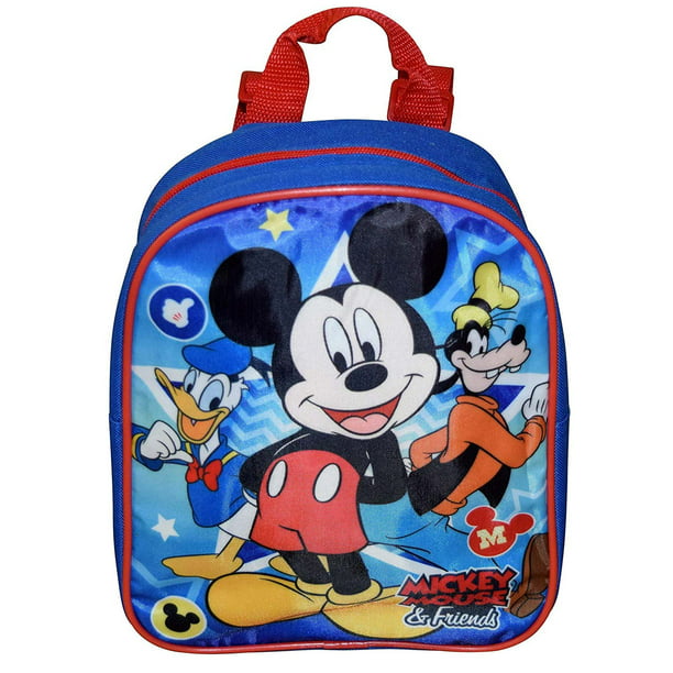 Toddler Kids Boys Girls Mickey Cartoon Backpack School Shoulder Bags Rucksack 